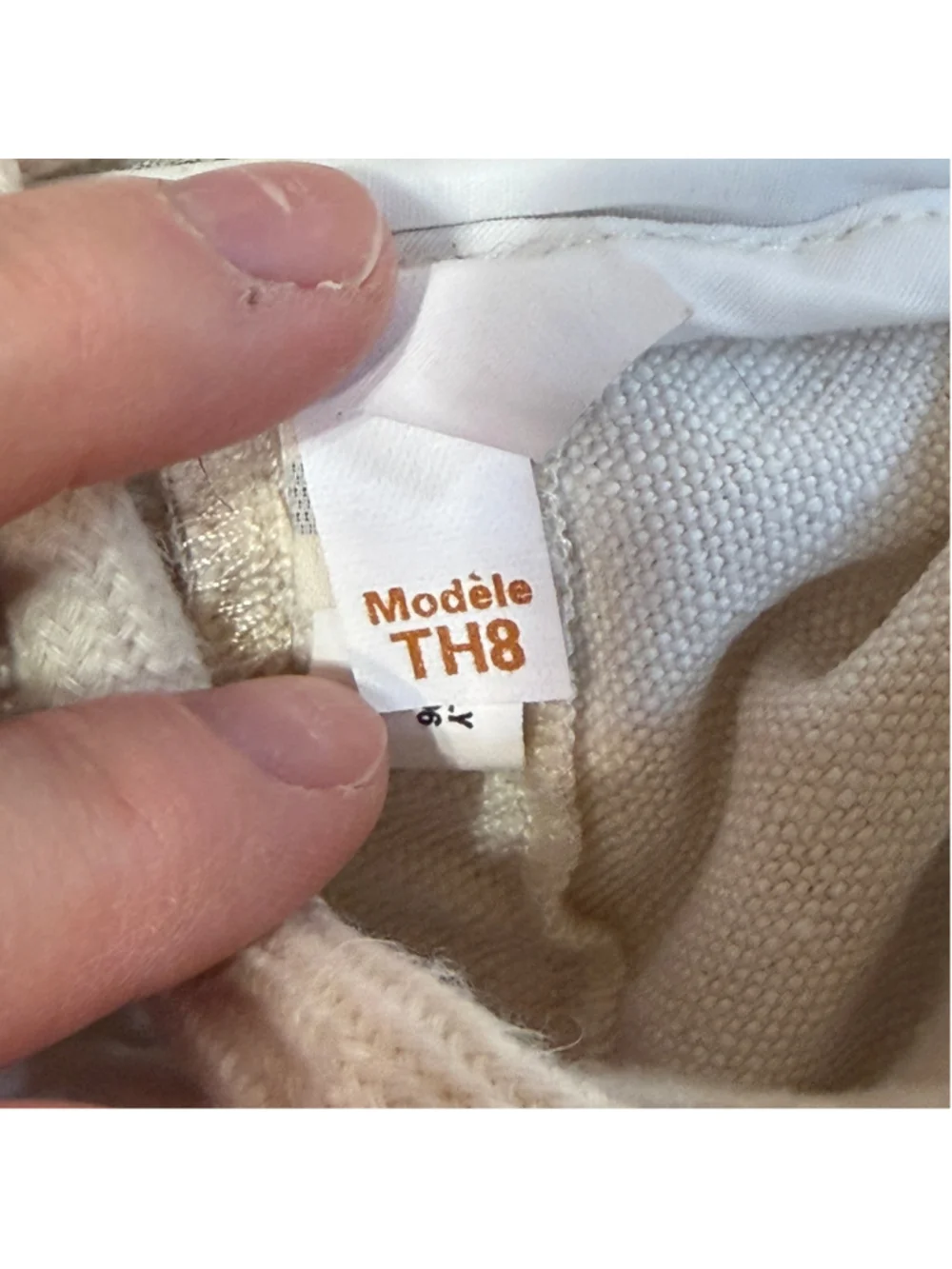 Tilley Charlotte Hemp Sun Hat Women's Size XL White Black TH8 Outdoors UPF